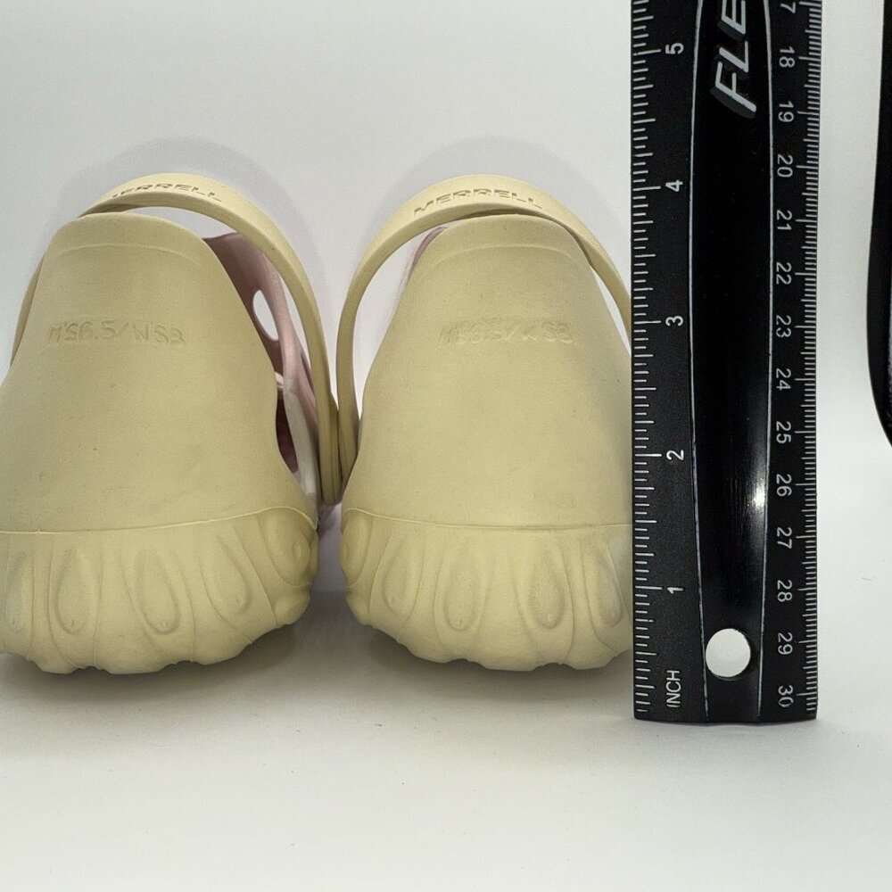 Merrell Hydro Moc Slip-On Pink Yellow Unisex Women’s 8/Men’s 6.5 Croc Style - Picture 10 of 16